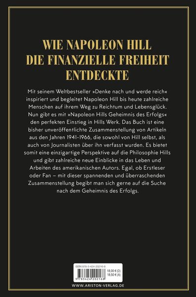 Produktbild: Napoleon Hills Geheimnis des Erfolgs