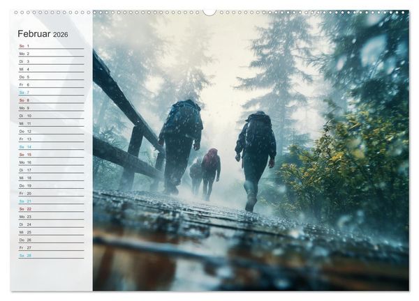 Produktbild: Freiheit sp&uuml;ren (Wandkalender 2026 DIN A2 quer), CALVENDO Monatskalender