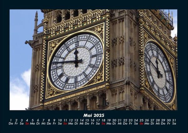 Produktbild: London - Impressionen 2025 Fotokalender DIN A4