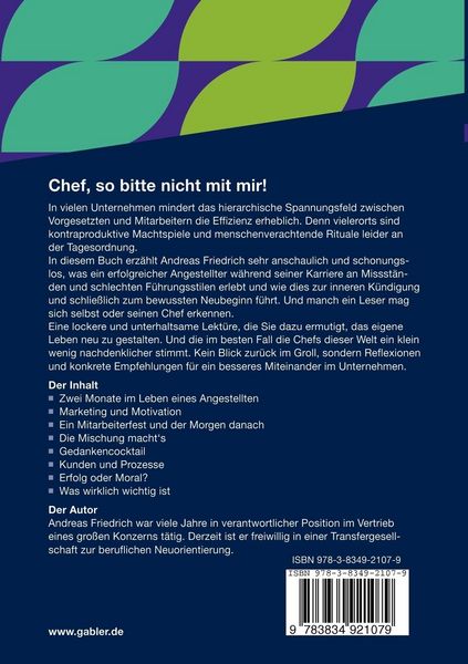 Produktbild: Chef, so bitte nicht mit mir!