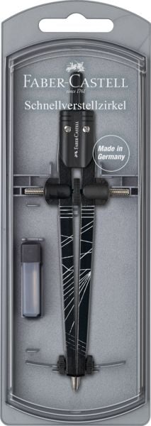 Produktbild: Faber-Castell Schnellverstellzirkel Twister 17cm 3fach sortiert