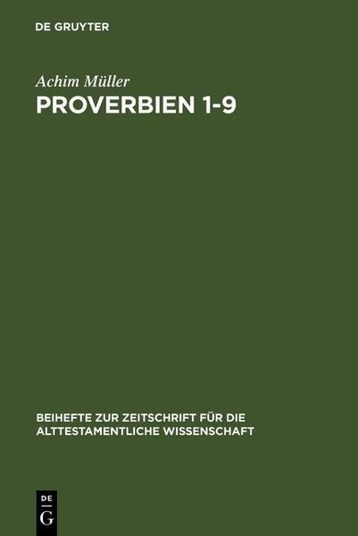 Produktbild: Proverbien 1-9