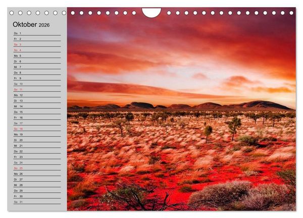 Produktbild: Australien. Impressionen (Wandkalender 2026 DIN A4 quer), CALVENDO Monatskalender