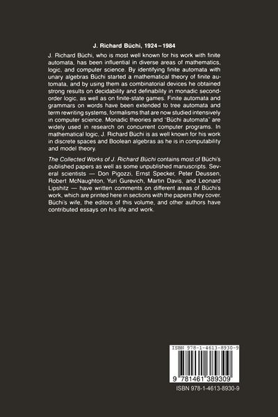 Produktbild: The Collected Works of J. Richard B&uuml;chi