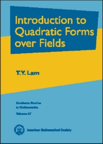 Produktbild: Introduction to Quadratic Forms Over Fields