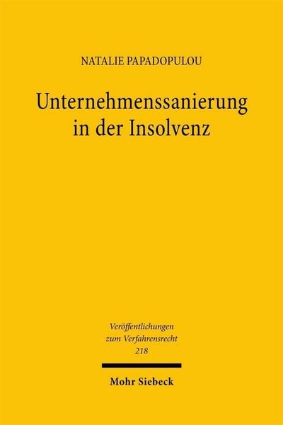 Produktbild: Unternehmenssanierung in der Insolvenz