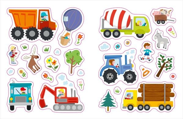 Produktbild: Mein erstes Stickerheft. Fahrzeuge