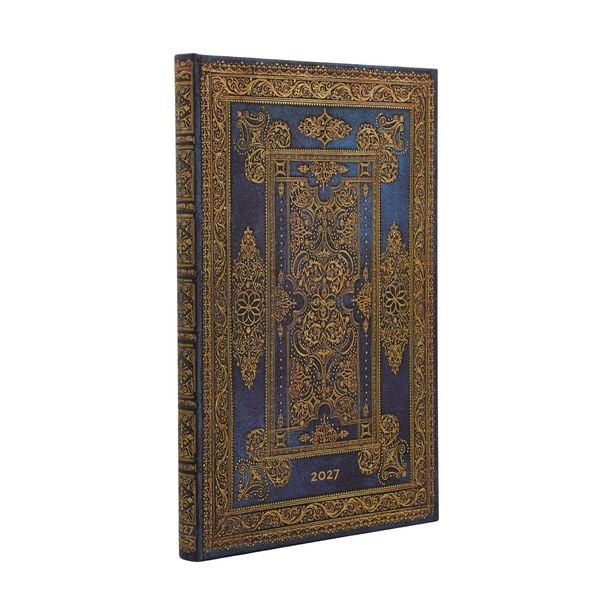 Produktbild: 12-Monatskalender 2027 Blue Luxe Maxi Verso