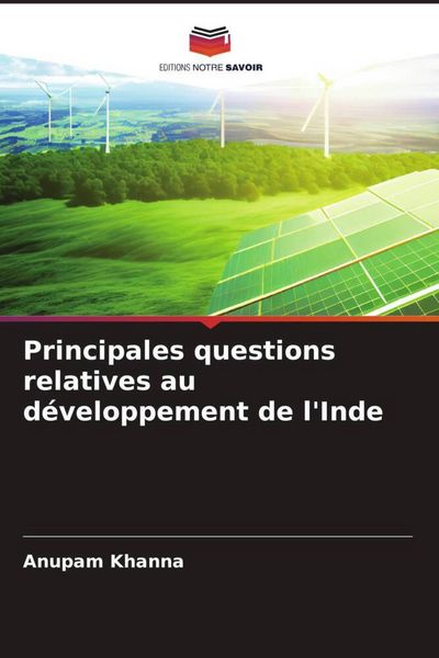 Produktbild: Principales questions relatives au d&eacute;veloppement de l'Inde