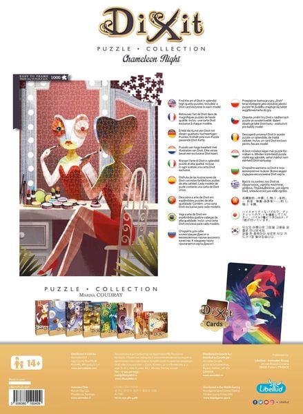 Produktbild: Dixit Puzzle-Collection Chameleon Night
