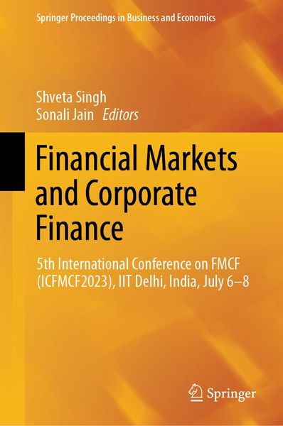Produktbild: Financial Markets and Corporate Finance