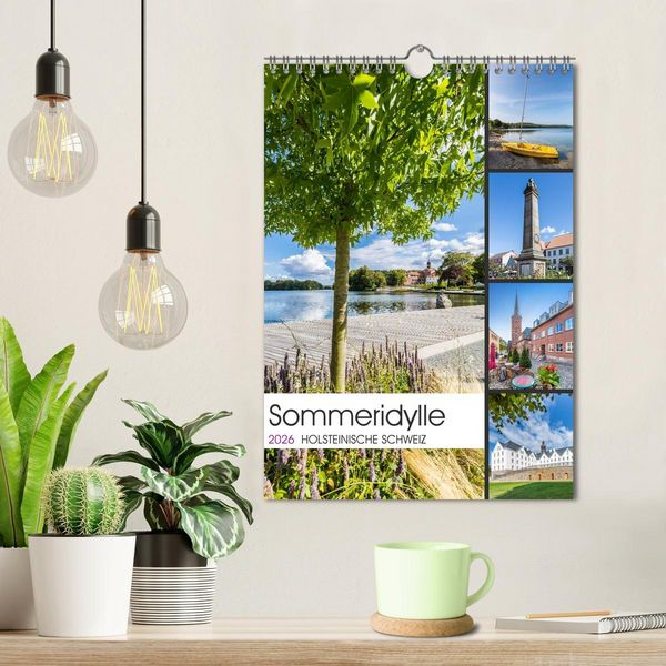 Produktbild: HOLSTEINISCHE SCHWEIZ Sommeridylle (Wandkalender 2026 DIN A4 hoch), CALVENDO Monatskalender