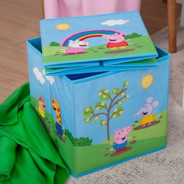 Produktbild: Klaus Hering 8586402196 - Peppa Pig Aufbewahrungsbox, Peppa Pig , 30x30x30 cm
