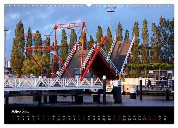 Produktbild: Kiel - Stadt an der F&ouml;rde (hochwertiger Premium Wandkalender 2026 DIN A2 quer), Kunstdruck in Hochglanz