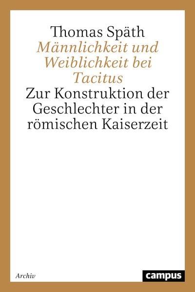 Produktbild: M&auml;nnlichkeit und Weiblichkeit bei Tacitus