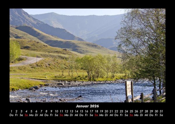 Produktbild: Berge 2026 Fotokalender DIN A3