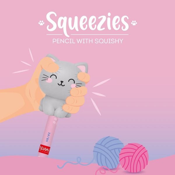 Produktbild: Legami Squishy Bleistift - Squeezies - Kitty