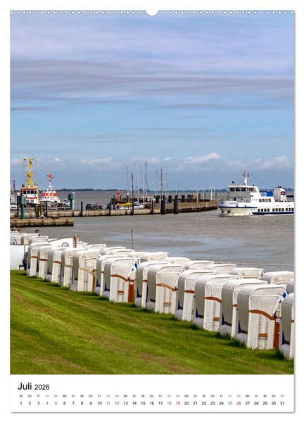 Produktbild: Wilhelmshaven Impressionen (hochwertiger Premium Wandkalender 2026 DIN A2 hoch), Kunstdruck in Hochglanz