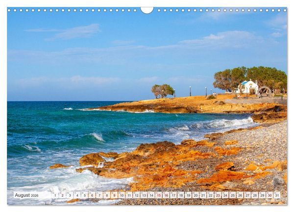 Produktbild: Urlaubsparadies in Kreta (Wandkalender 2026 DIN A3 quer), CALVENDO Monatskalender