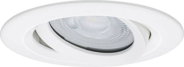 Produktbild: Paulmann Nova Bad-Einbauleuchte LED GU10 7W IP65 Wei&szlig; (matt)