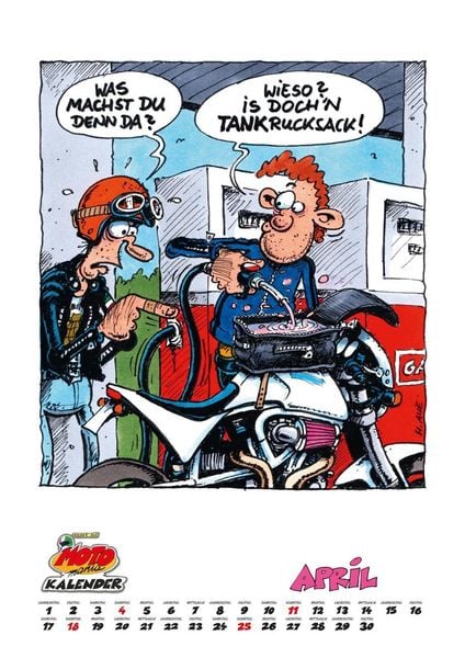 Produktbild: MOTOmania Kalender 2027: Monatskalender im Gro&szlig;format