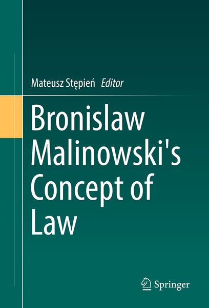 Produktbild: Bronislaw Malinowski's Concept of Law