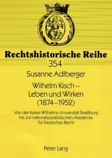 Produktbild: Wilhelm Kisch &ndash; Leben und Wirken (1874-1952)