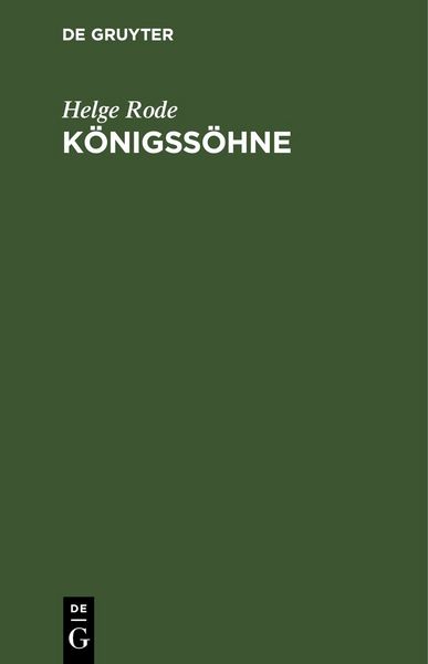 Produktbild: K&ouml;nigss&ouml;hne