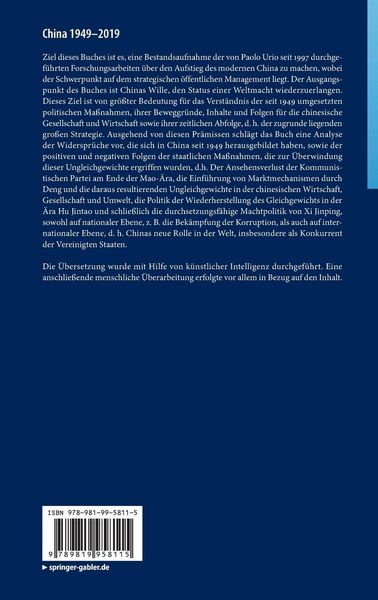 Produktbild: China 1949&ndash;2019