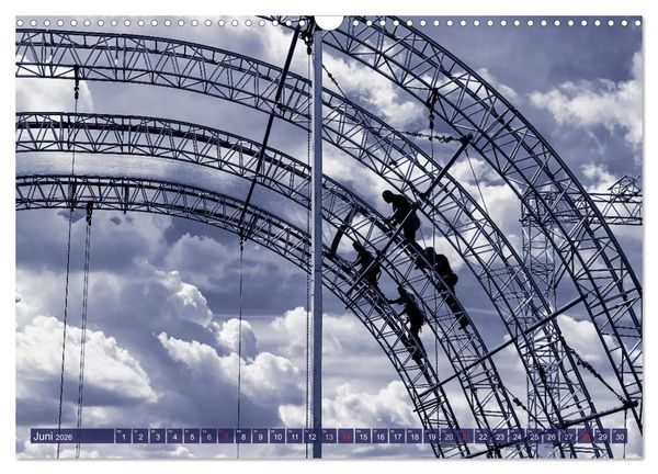 Produktbild: Abstrakte Architektur (Wandkalender 2026 DIN A3 quer), CALVENDO Monatskalender