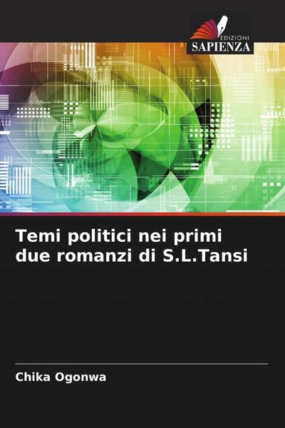 Produktbild: Temi politici nei primi due romanzi di S.L.Tansi
