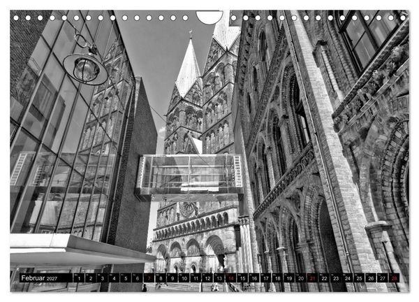 Produktbild: Historisches Bremen (Wandkalender 2027 DIN A4 quer), CALVENDO Monatskalender