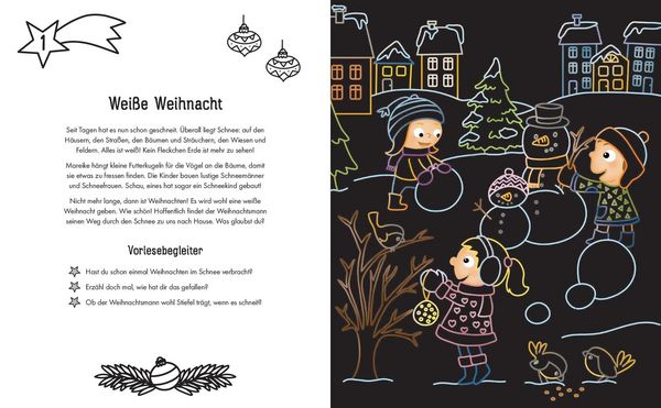 Produktbild: Das gro&szlig;e Adventskalender Kritzel-Kratzel Buch
