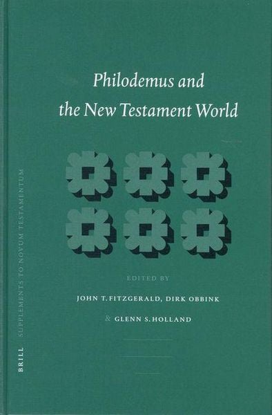 Produktbild: Philodemus and the New Testament World