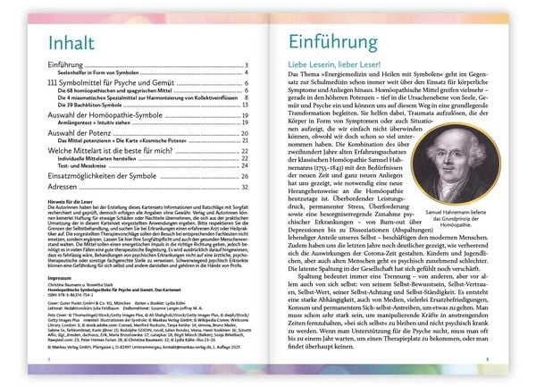 Produktbild: Hom&ouml;opathische Symbolapotheke: Psyche und Gem&uuml;t. Das Kartenset