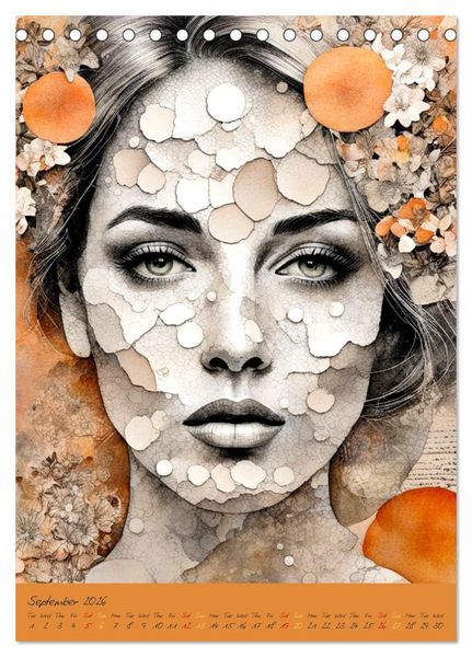 Produktbild: A woman's view (Desk Calendar 2026 DIN A5 portrait), CALVENDO 12 Month DeskCalendar