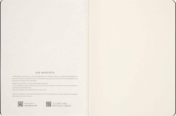 Produktbild: Moleskine X Blackpink Cahier XL, blanko, weicher Einband
