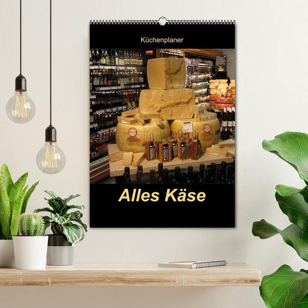 Produktbild: Alles K&auml;se / Planer (Wandkalender 2026 DIN A2 hoch), CALVENDO Monatskalender