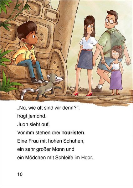 Produktbild: Lesel&ouml;wen 2. Klasse - Abenteuer im Maya-Tempel