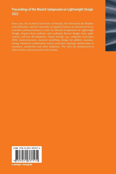 Produktbild: Proceedings of the Munich Symposium on Lightweight Design 2022