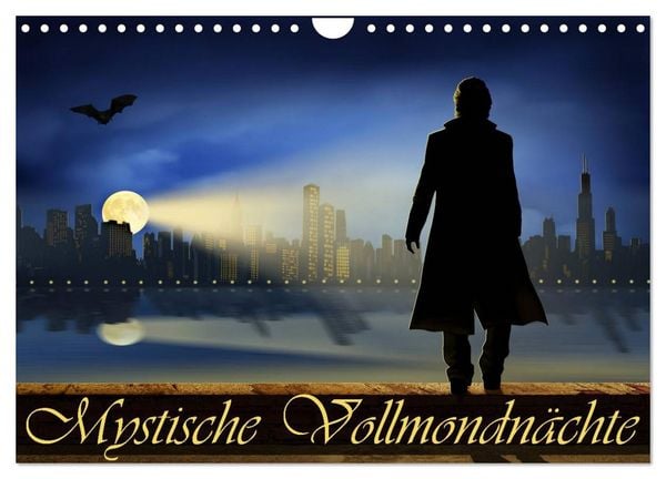 Produktbild: Mystische Vollmondn&auml;chte (Wandkalender 2026 DIN A4 quer), CALVENDO Monatskalender
