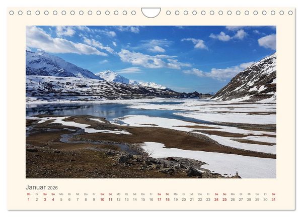 Produktbild: Alpen Blick (Wandkalender 2026 DIN A4 quer), CALVENDO Monatskalender