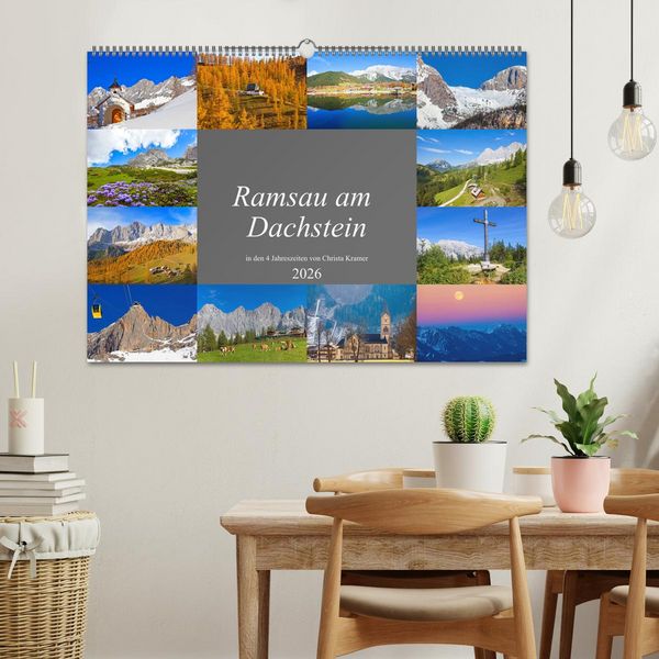 Produktbild: Ramsau am Dachstein (Wandkalender 2026 DIN A2 quer), CALVENDO Monatskalender
