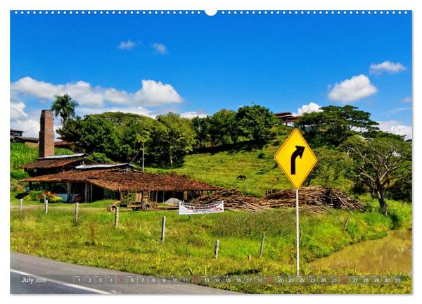 Produktbild: Colombia / UK-Version (High Quality Premium Wall Calendar 2026 DIN A2 landscape),CALVENDO 12 Month Wall Calendar