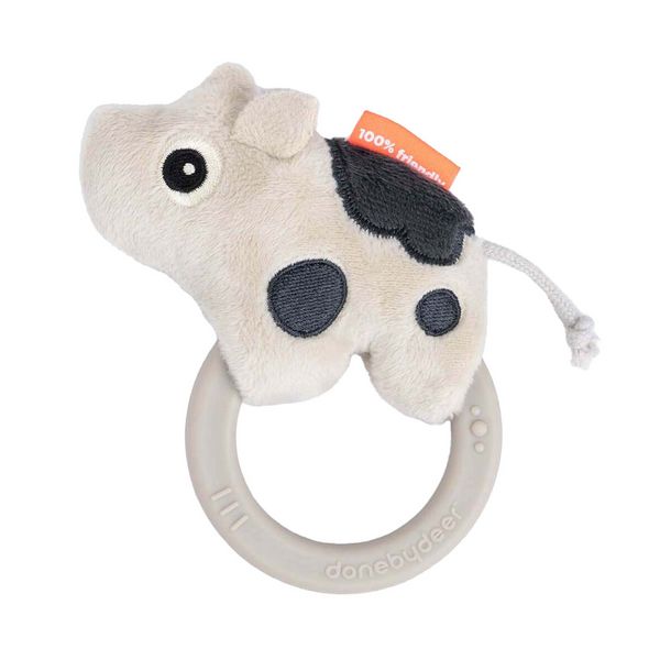 Rassel mit Beißring Dotti Sand