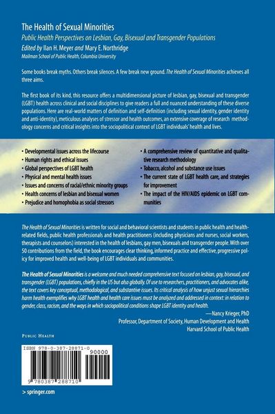 Produktbild: The Health of Sexual Minorities