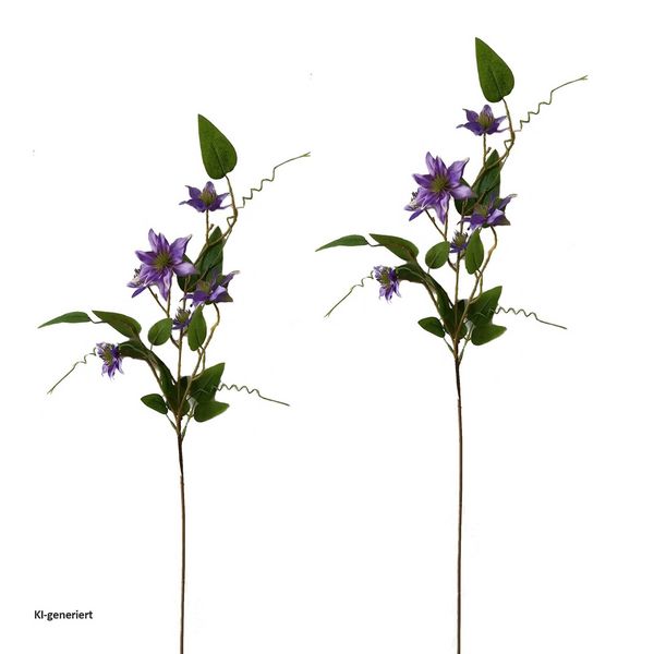 Produktbild: NTK-Collection NTK-Collection Clematis Lila 2er Set 89 cm NTK-Collection Clematis Lila 2er Set 89 cm