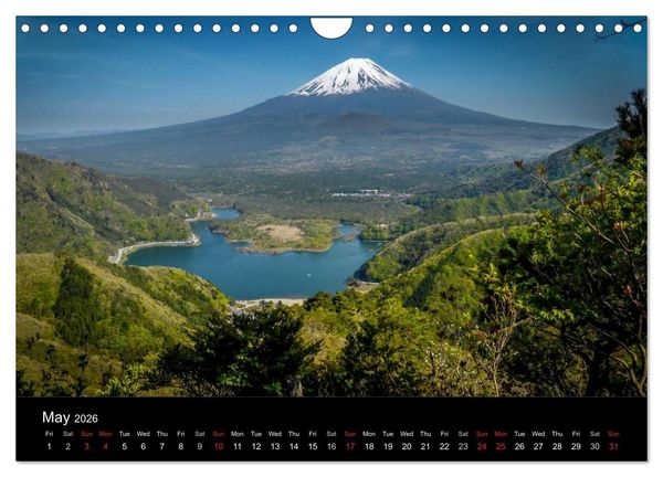 Produktbild: Mt. Fuji 2026 (Wall Calendar 2026 DIN A4 landscape), CALVENDO 12 Month Wall Calendar