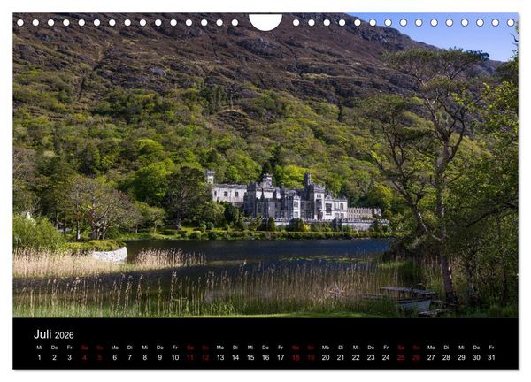 Produktbild: Irlands Landschaften (Wandkalender 2026 DIN A4 quer), CALVENDO Monatskalender