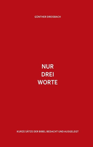 Produktbild: Nur drei Worte